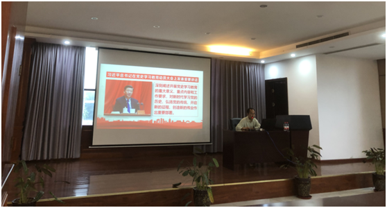 金融学院党总支“小飞燕”宣讲团到合川区开展党史学习教育宣讲